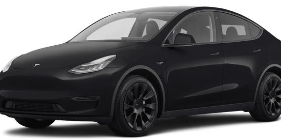 TESLA MODEL Y 2020 5YJYGDEFXLF051711 image